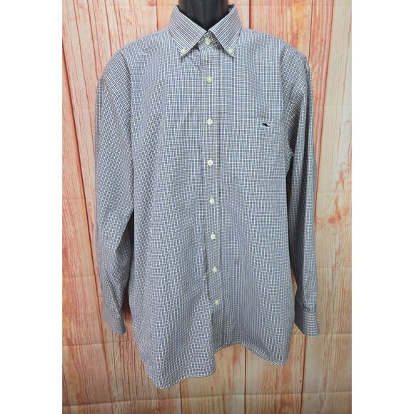 Vineyard Vines Mens Classic Fit Tucker Shirt XL - Picture 1 of 7